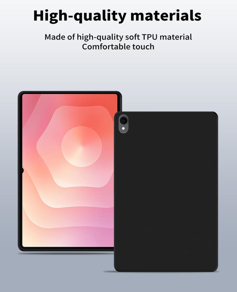 NOUKAJU Case for Samsung Galaxy Tab S11 Tablet 11inch,NOUKAJU Tablet Protection Case,Drop-Resistant,Anti-Scratch,Protection Cover for Samsung Galaxy Tab S11(Black) - Image 2