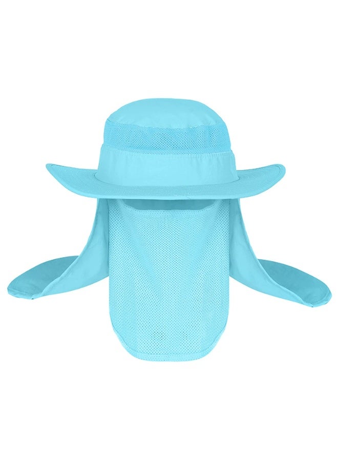 Boonie Hat With Neck Cover For Dust Protection
