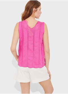 Adl Lace Detail Top  - Image 2
