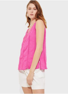 Adl Lace Detail Top  - Image 3