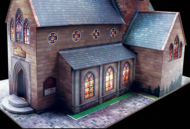 The CityBuilder Church Model Making Kit 1:43 Scale (7mm) O Gauge - Image 5