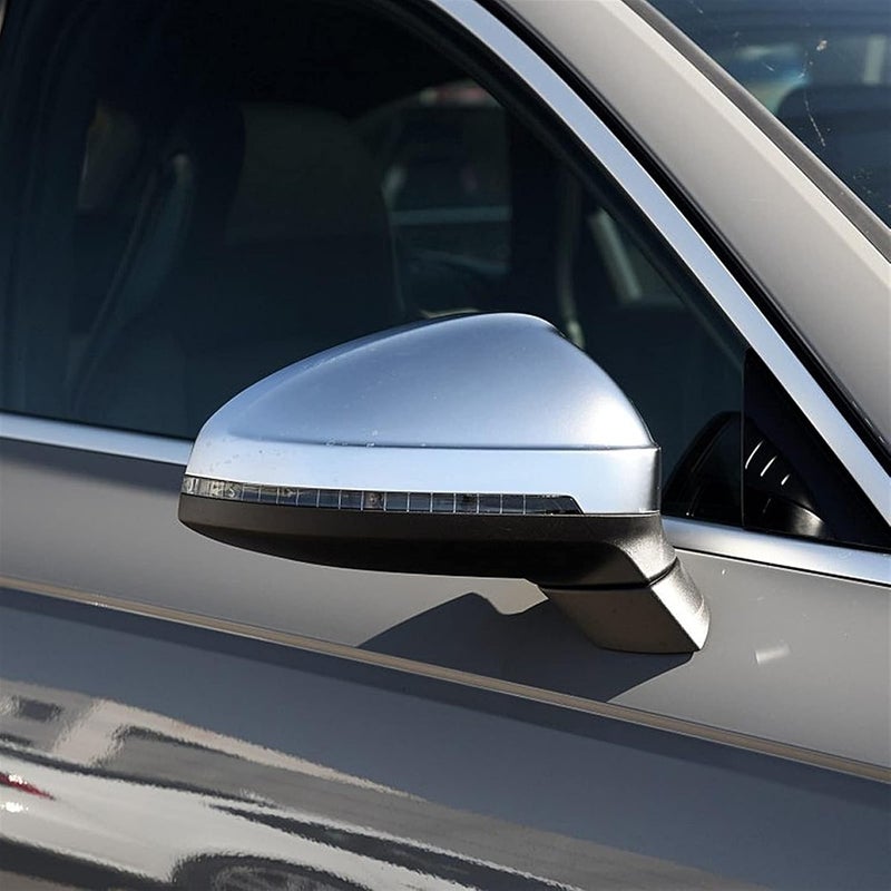 Vuzmode Matte Chrome Rearview Mirror Shell Covers - Image 5