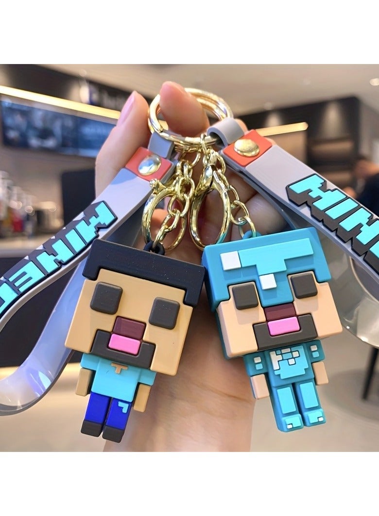 1 قطع الكرتون أنيمي سيارة المفاتيح الديكور - Image 4