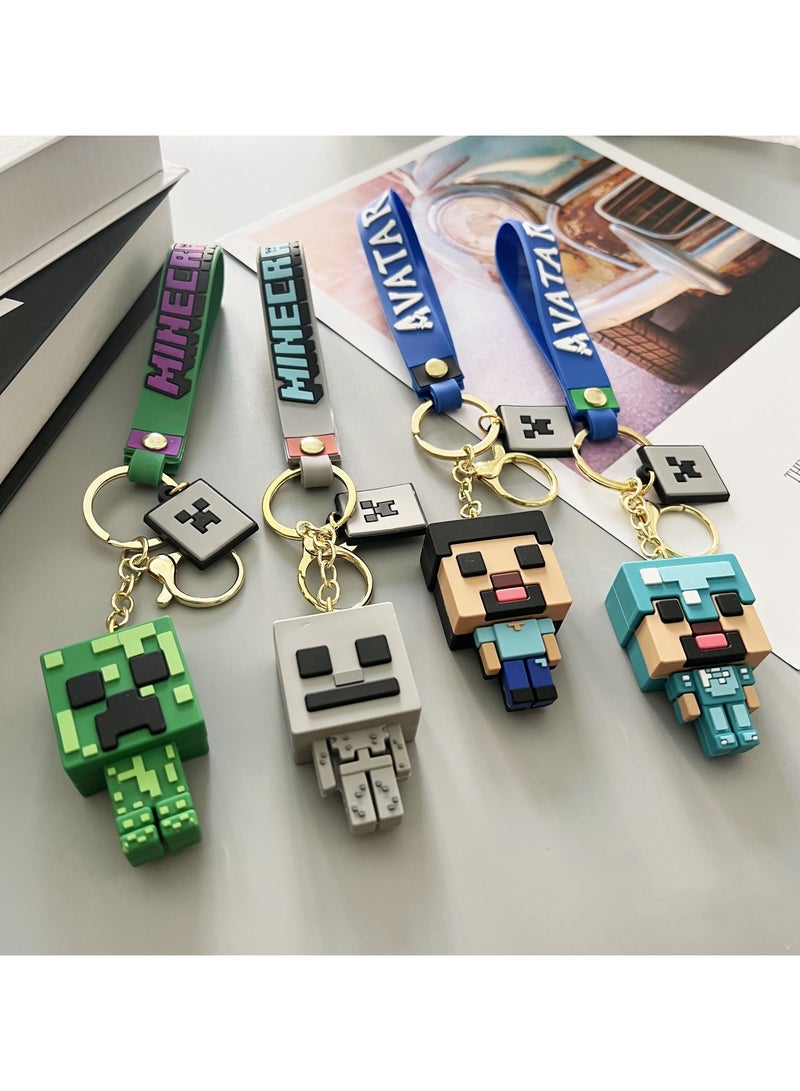 1 قطع الكرتون أنيمي سيارة المفاتيح الديكور - Image 3