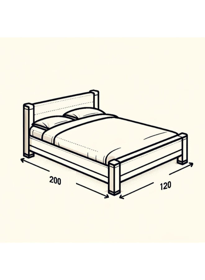 Al Home Pink Velvet Single Bed Size 120x200 By Alhome - 110110096 - Image 2