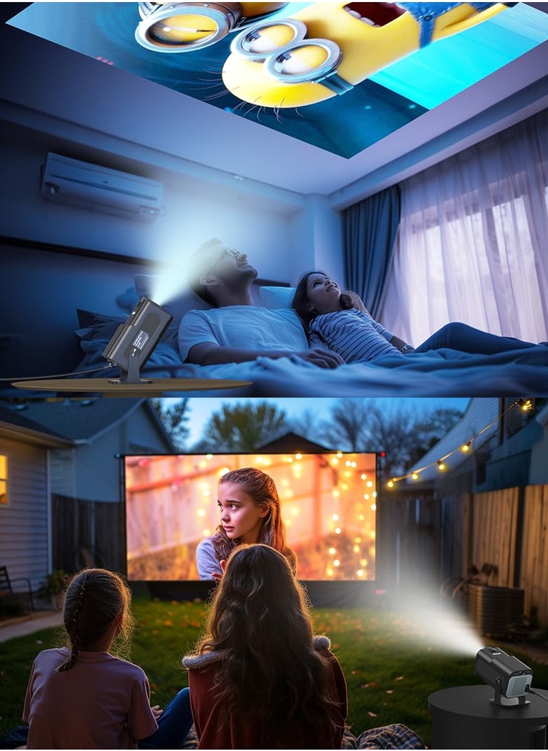 390ANSI Lumens HD Smart Projector Android 11 Portable Mini Cinema 130 Inches Screen Display Lamp 4K Home Movie Theater Gaming Video Presentations 180 Degree Rotating Screen Mobile Phone Projection - pzsku/ZD1ABA3A5BA4C7ED3B881Z/45/_/1714141489/de6fd5f1-2326-4417-83b9-15ac1d568912