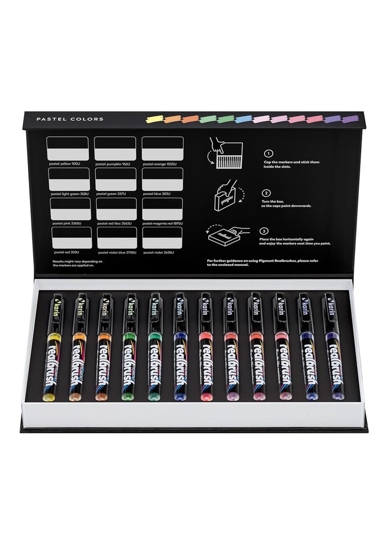 Karin Realbrush PIGMENT Pastel Colors Collection set - Image 1