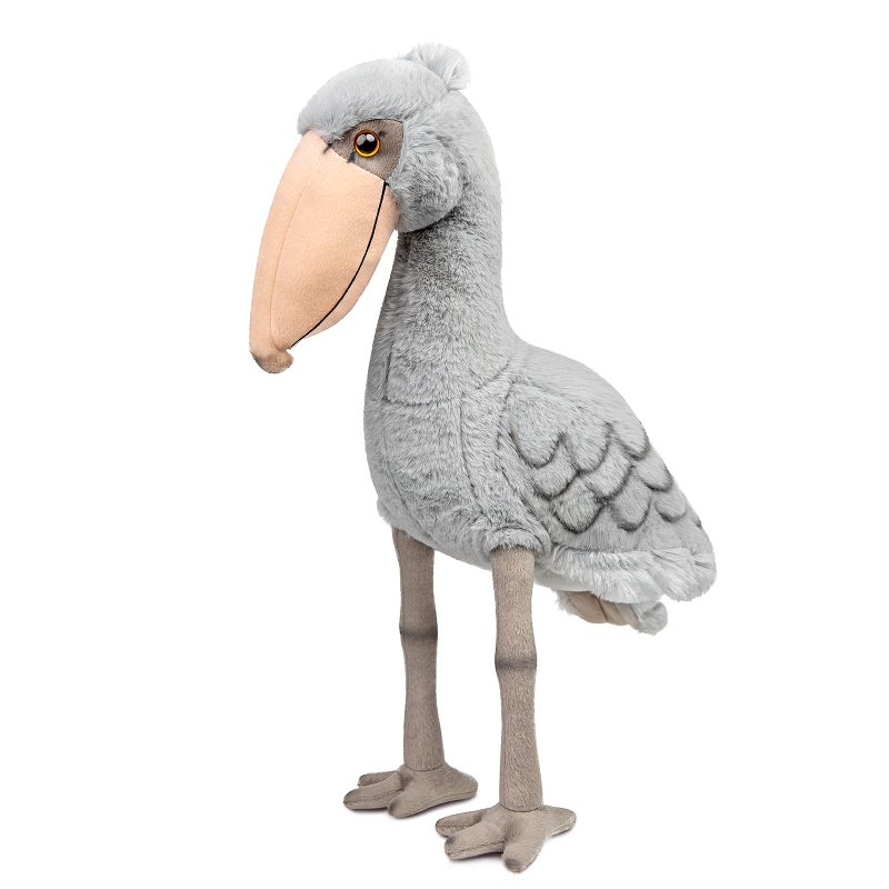 ZHONGXIN MADE Large Shoebill Plush Toy  Lifelike 185inch Stork Stuffed Animal Cute Grey Shoebill Toy for Home Decoration Unique Plush Gift Collection for Kids - Image 2