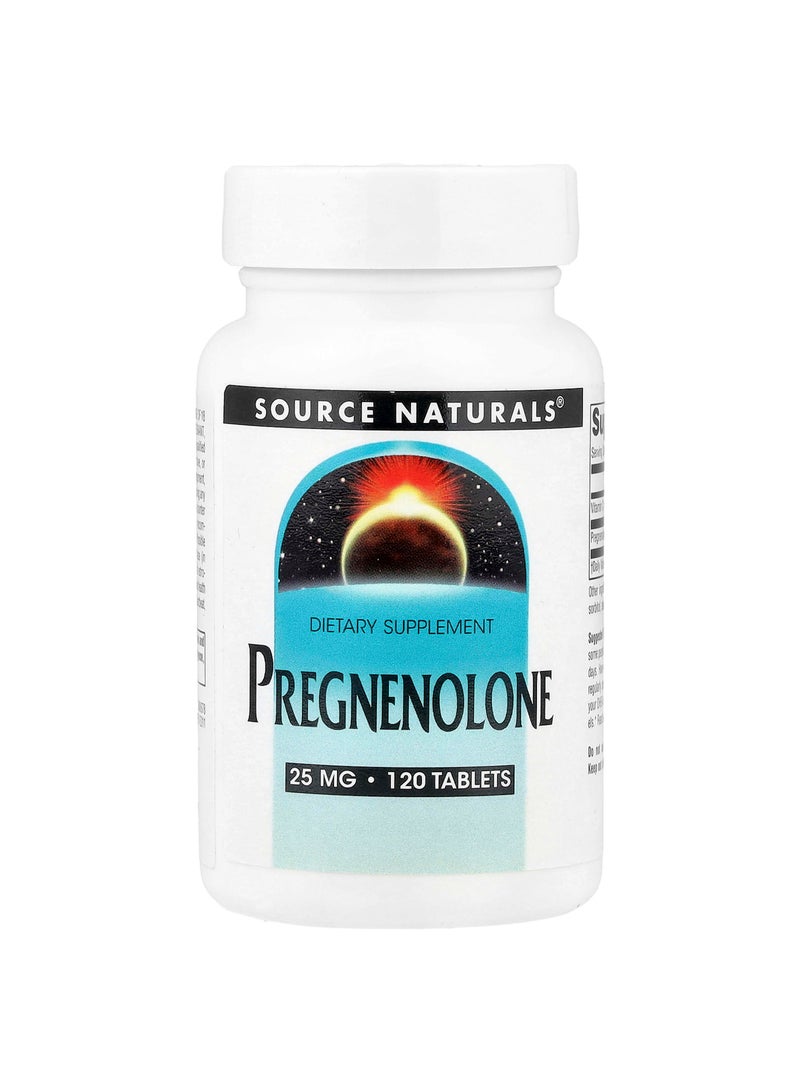 Source Naturals Pregnenolone, 120 Tablets - Image 1