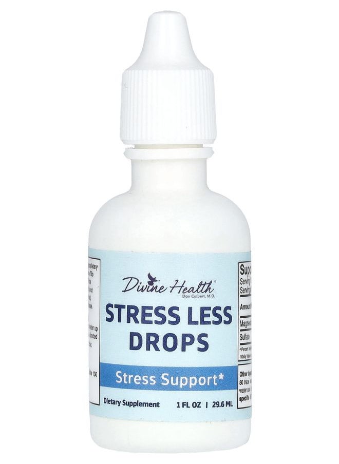 Divine Health Stress Less Drops  1 fl oz (29.6 ml) 