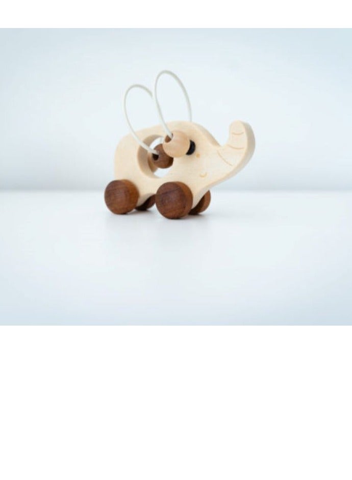 Ariro WOODEN RATTLE - ELEPHANT - Image 4
