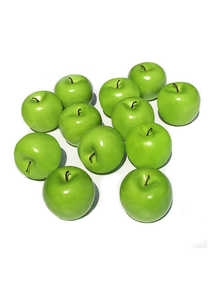 COTOSEY COTOSEY Artificial Green Apples Box of 12 