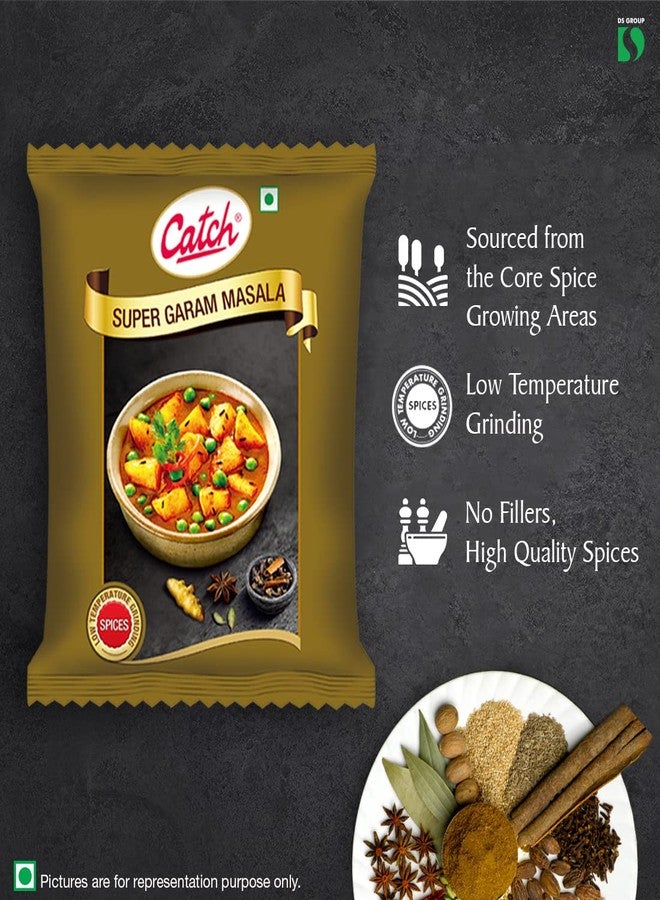 Catch Super Garam Masala Powder 200g (7.05 oz) | Premium All-Purpose Indian Spice Blend | Authentic Aromatic Finishing Masala for Curries & Stews | Non-GMO & Pure - Image 4