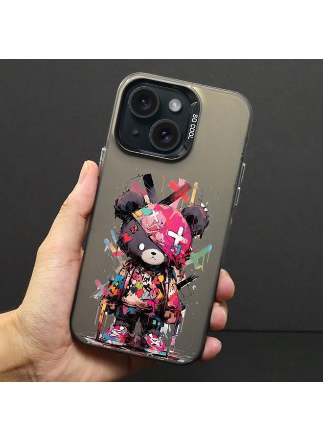 اس-توب جراب لهاتف iPhone 14 Plus بلون حبر غير لامع مصنوع من مادة PC+TPU - Image 2