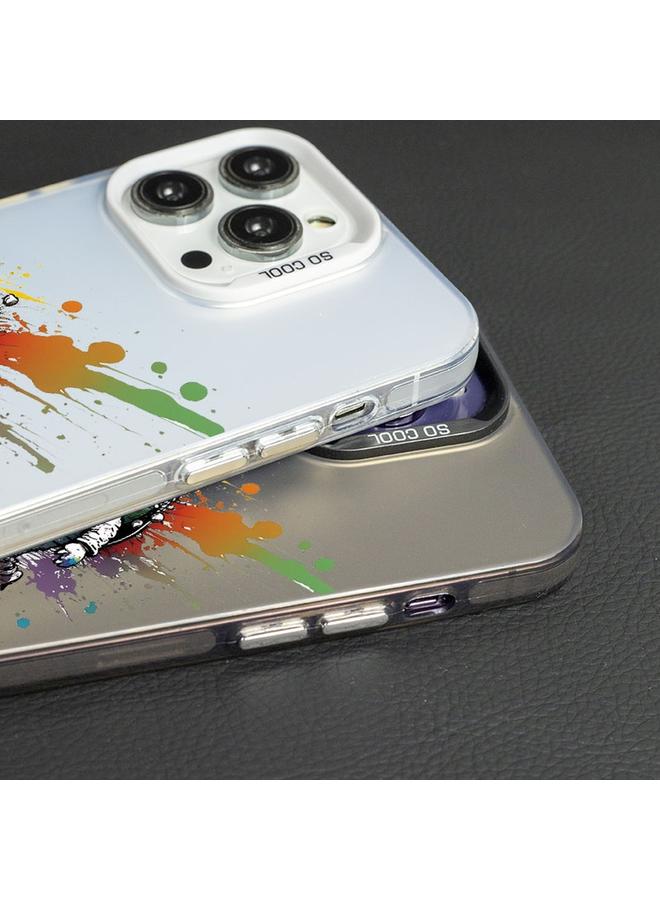 اس-توب جراب لهاتف iPhone 14 Plus بلون حبر غير لامع مصنوع من مادة PC+TPU - Image 4