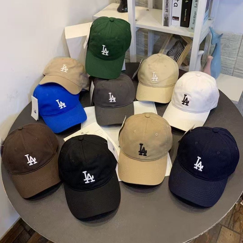 Korean Baseball Cap Soft Top Cotton Adjustable Sun Protection Adult - Image 2