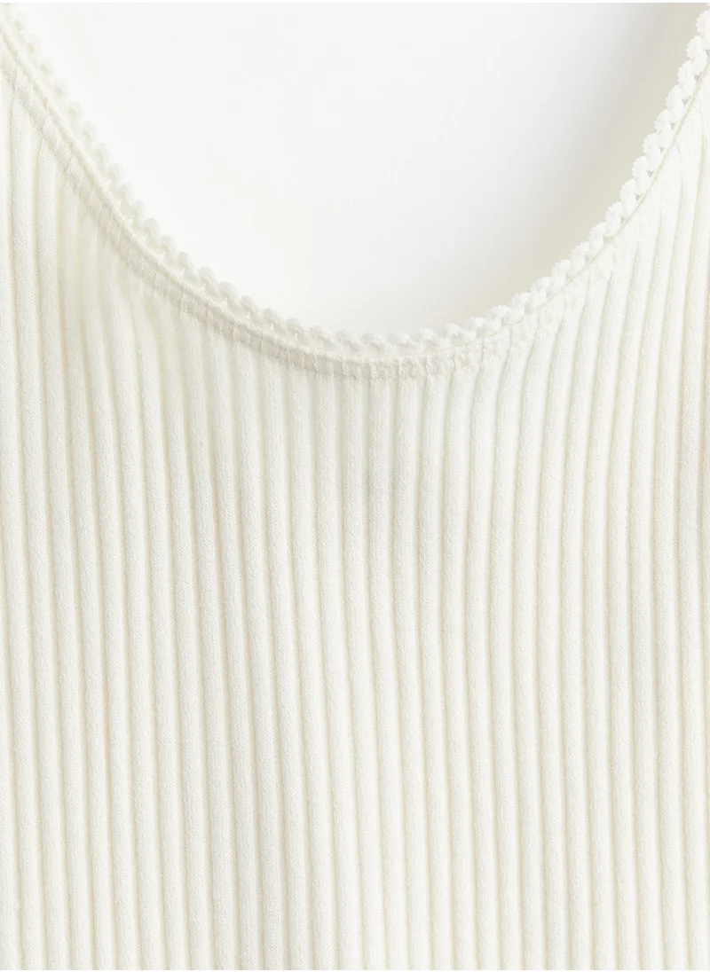 اتش اند ام Ribbed Vest Top