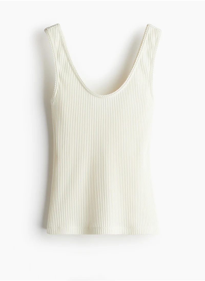 اتش اند ام Ribbed Vest Top