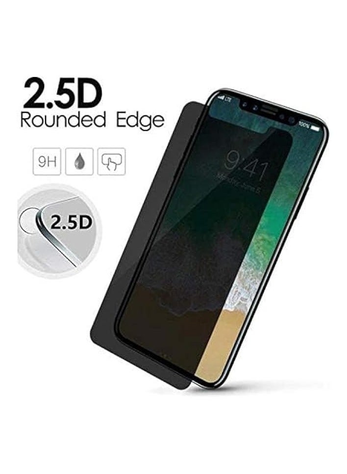 PROMASS Privacy Anti-spy (Black) Tempered Glass Screen Protector Anti shatter Anti-Scratch, Anti-Fingerprint, Bubble Free for IPHONE XS 5.8 inch - Image 3