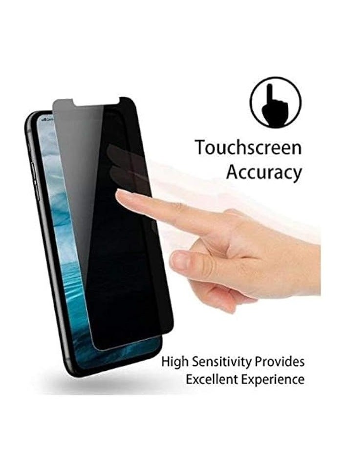 PROMASS Privacy Anti-spy (Black) Tempered Glass Screen Protector Anti shatter Anti-Scratch, Anti-Fingerprint, Bubble Free for IPHONE XS 5.8 inch - Image 4