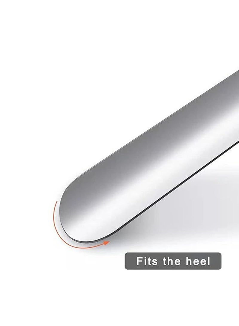 Set of 3 Stainless Steel Shoe Horn, 42cm Long Handle Shoe Horn, 10cm and 19cm Travel Shoe Helper for Seniors,Pregnancy  - Image 2