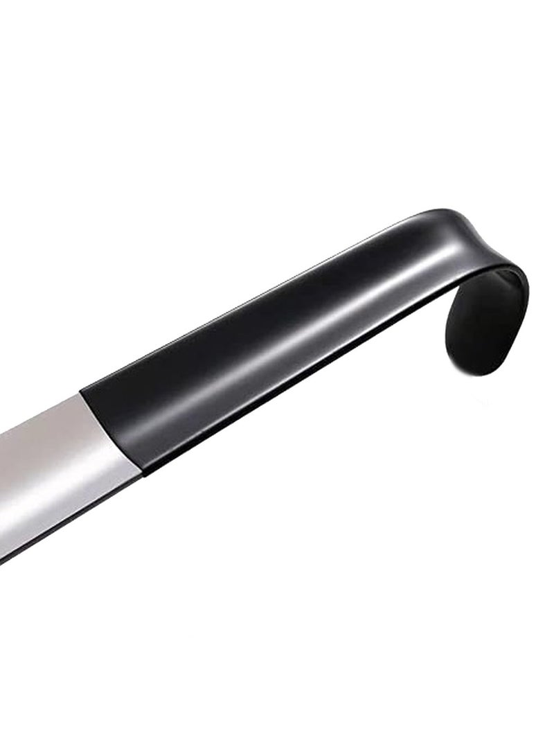 Set of 3 Stainless Steel Shoe Horn, 42cm Long Handle Shoe Horn, 10cm and 19cm Travel Shoe Helper for Seniors,Pregnancy  - Image 3