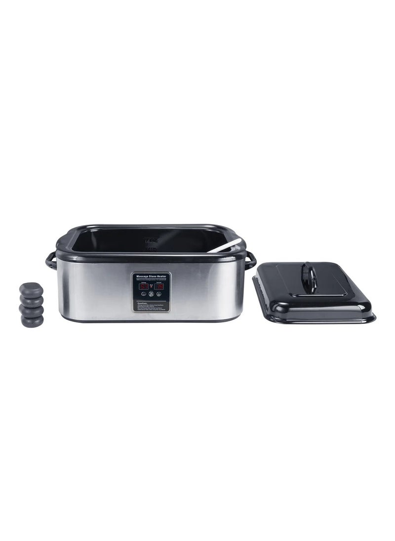 MASTER MASSAGE EQUIPMENT - Master Massage 18 Quart LED Hot Stone Warmer with Digital Display, Stainless Steel Portable Massage Stone Hot Stone Heater1420 Watt, Holds 18 Quarts of Water, Capacity of 60-90 Stones - Image 1