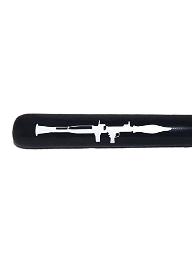 Generic Baseball Bat made of beech wood - Arbjeh - black - 80 cm  - Image 2
