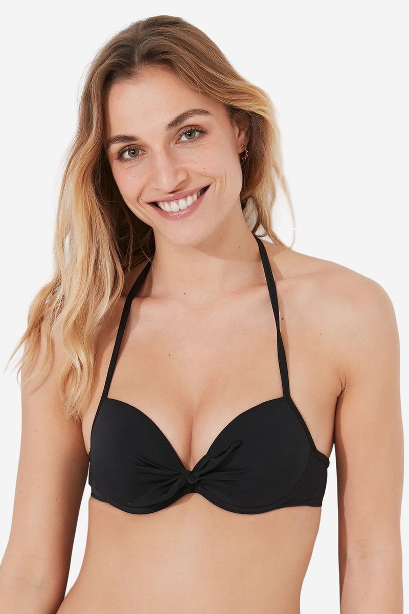 PENTI Basic Cup Padded Push-Up Bikini Top - Image 1