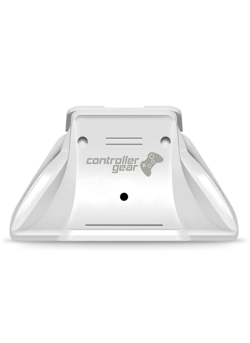 Generic - Universal Quick Charging Stand for Xbox Series X/S, USB Powered Magnetic Secure Charging, Perfectly Matches Xbox Wireless Controllers (White) - Image 1
