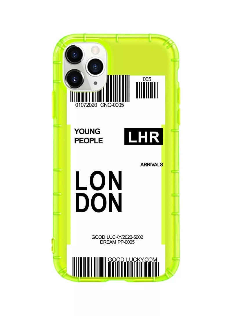 1pc Neon Lime Case Compatible With iPhone  - Image 1