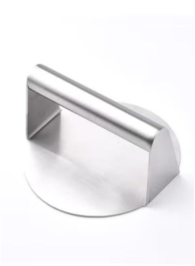 XiuWoo Stainless Steel Burger Press,14cm Round Smash Burger Press