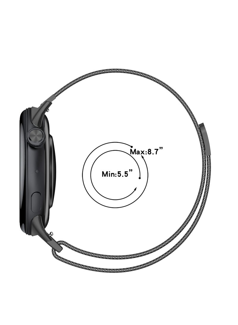 Suitable For Vivo Watch 3 Milanese Watch Strap Vivo Watch 3 Magnetic Metal Loop Watch Strap - Image 5