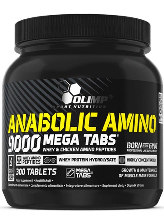 Olimp Anabolic Amino 9000 Mega Tabs 300 Tablets