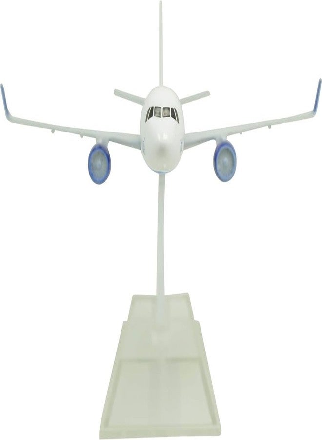 WELLINGSTON Diecast Indigo A320 Aircraft Model - 16 Cm Scale, Highly Detailed Display Decor for Collectors - | Indigo | - New - Image 2