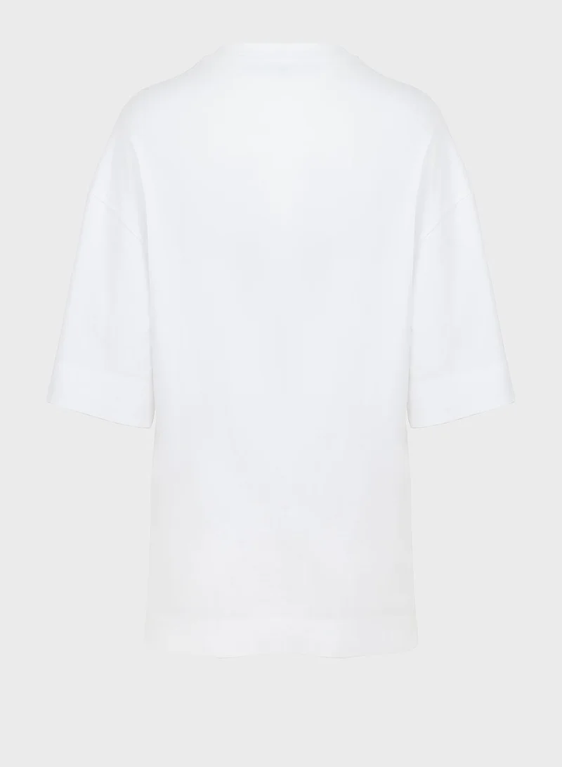 Nocturne Embellished Round Neck T-Shirt
