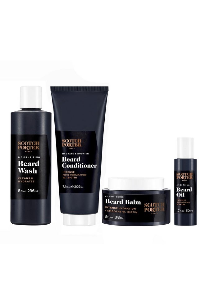 Beard Collection - Cleanse, Moisturize, Soothe & Style Coarse, Dry Hair While Encouraging Growth For A Fuller/Healthier-Looking Beard - Includes Full-Size Wash, Conditioner, Serum & Balm - pzsku/ZD1AD979E695354BC0F2EZ/45/_/1734182956/8bf28878-4650-4c5b-808c-324374ce003f