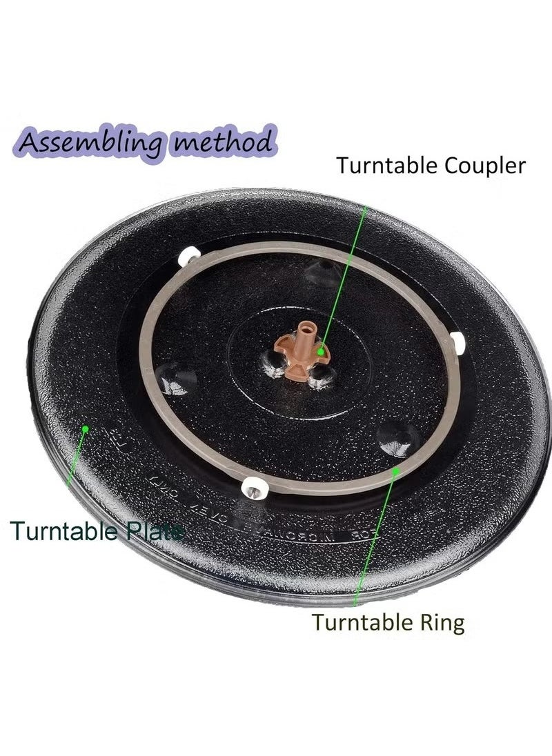Generic Microwave Turntable Motor Coupler Microwave Oven Turntable Roller Guide Support Glass Tray Drive Coupling Replacement, Shaft Length - 0.59inch  - Image 4