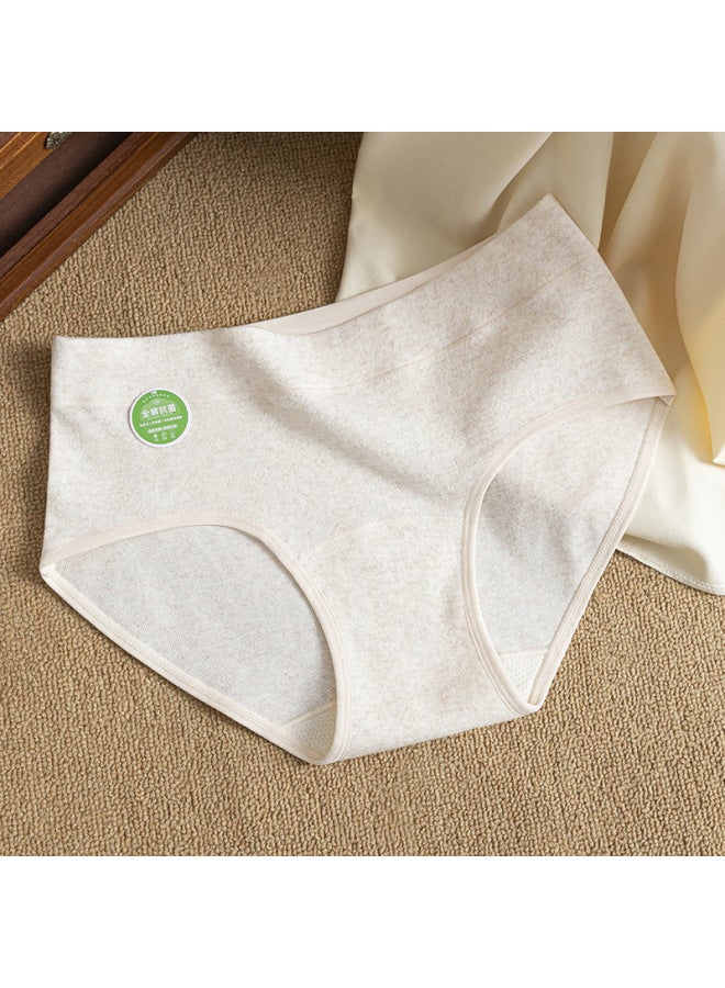 Class A Colored Yarn Pure Cotton Women's Underwear, Large Size Pure Cotton Underwear For Women, High Elastic Pure Cotton Comfortable Girls' Underwear