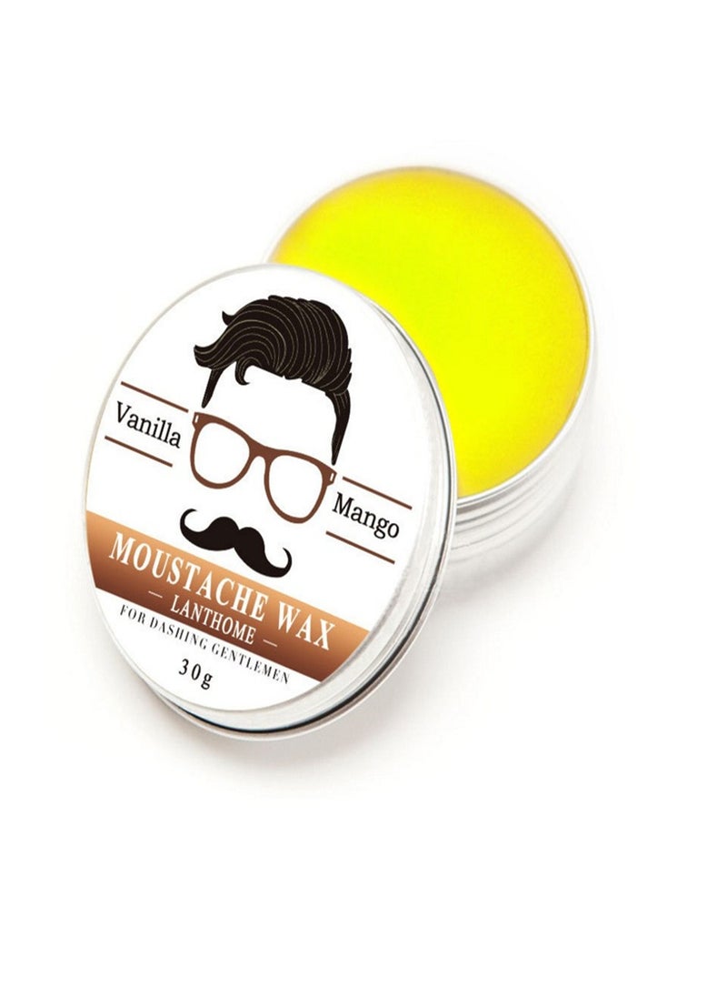 Lanthome Vanilla Mango Shaving Cream Beard Wax - The Perfect Choice for Refined Gentlemen  - Image 1