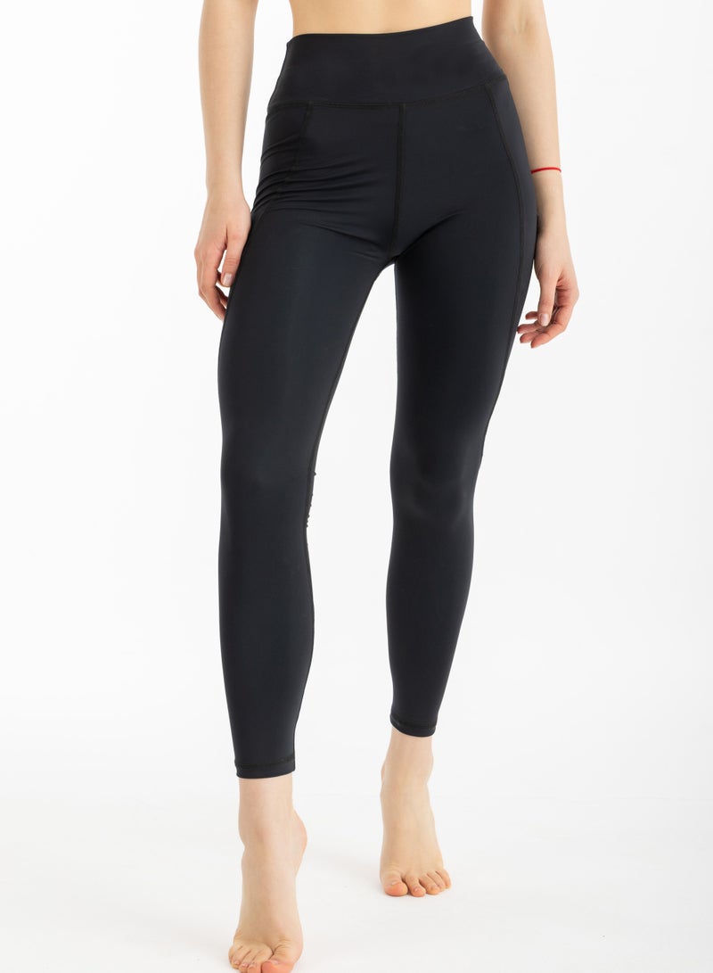 Libra Swim Leggings - Black