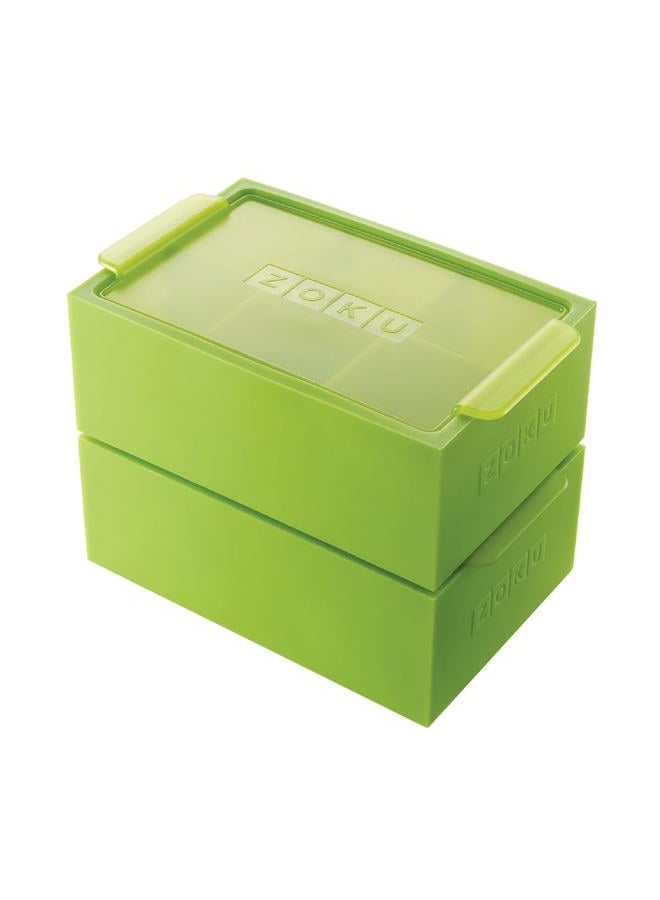 ZOKU Jumbo Ice Trays, Set of 2 - Image 1