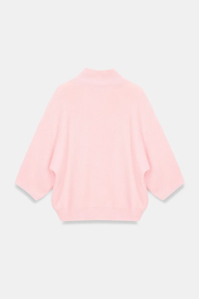 Dilvin Blush Pink DILVIN Women's Wool-Blend Sweater for Women | Best Price UAE