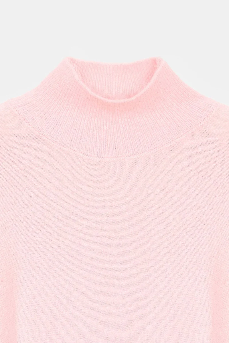 Dilvin Blush Pink DILVIN Women's Wool-Blend Sweater for Women | Best Price UAE