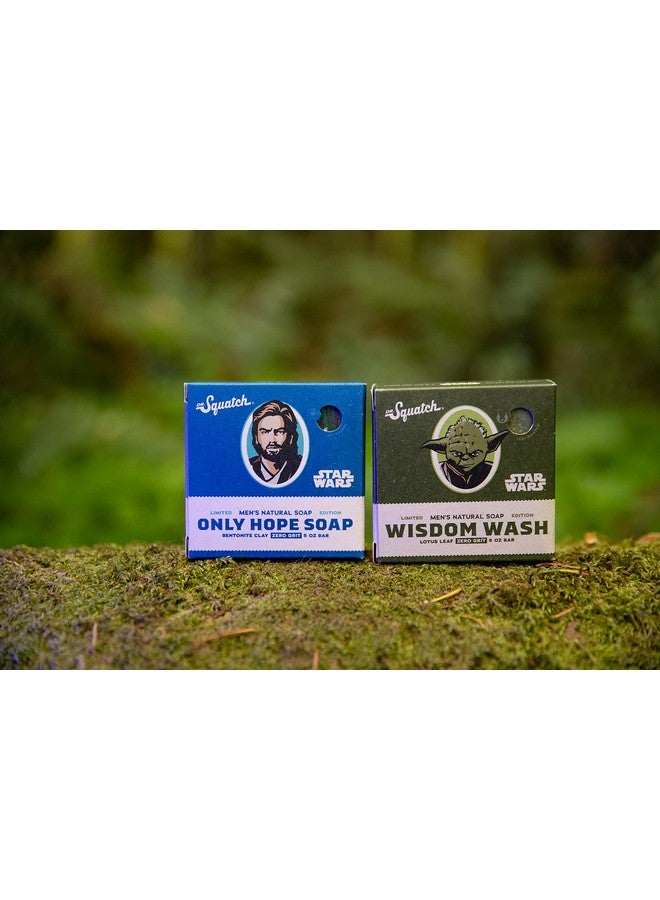 دي آر. سكواتش مجموعة صابون دكتور سكواتش ستار وورز - صابون طبيعي للرجال - عبوة من 4 قطع صابون للرجال - Image 3
