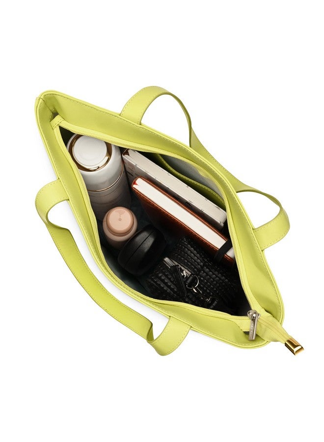 fastrack Fastrack Celery Green College Tote Bag for Women  - Image 2
