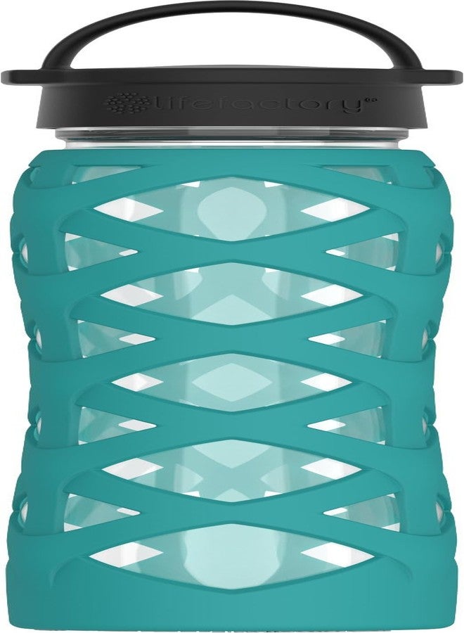 Lifefactory 22oz Bottle Classic Cap Helix Sleeve Ultra Marine - Image 1