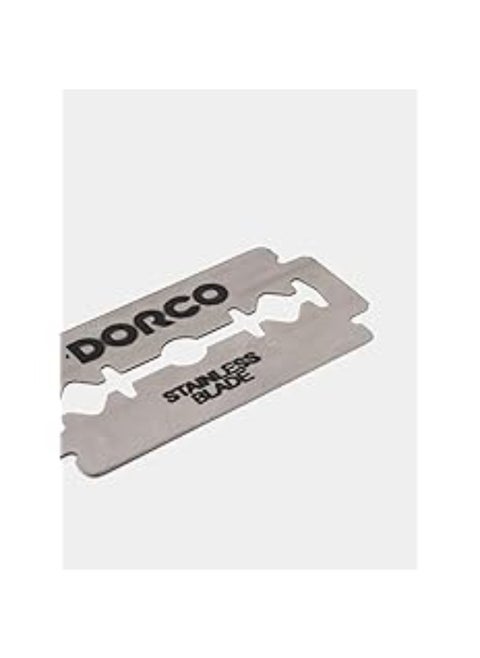 Dorco - Super Sharp Stainless Double Edge Blades - Pack of 10 Blades