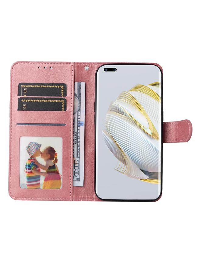 Green Tiger Case For Huawei nova 10 Classic Calf Texture Flip Leather Phone Case - Image 4