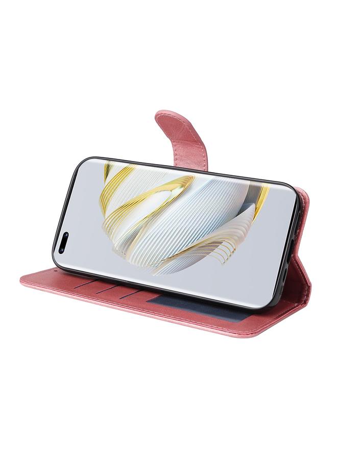 Green Tiger Case For Huawei nova 10 Classic Calf Texture Flip Leather Phone Case - Image 5